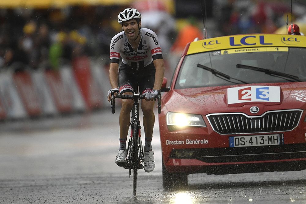 Tom Dumoulin (Giant Alpecin) wins stage 9 at the Tour de France