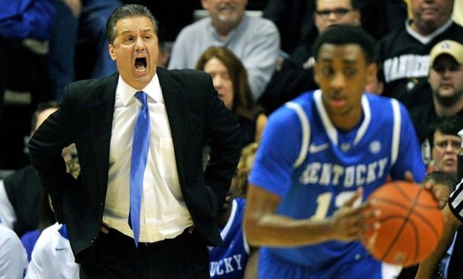 University of Kentucky basketball coach John Calipari 