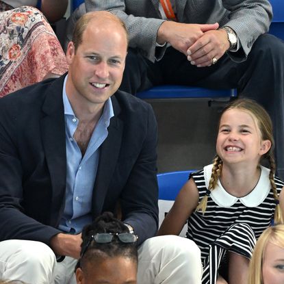 Prince William and Princess Charlotte