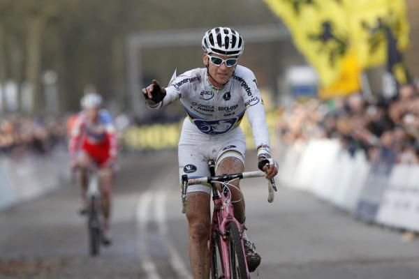 Zdenek Stybar took second in Hoogerheide