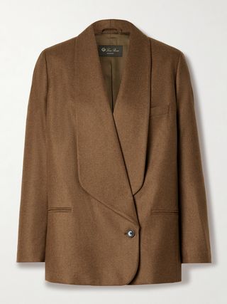 Wool and Cashmere-Blend Blazer