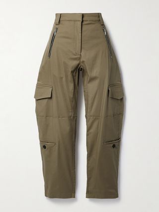 Jackson Cotton-Blend Twill Tapered Cargo Pants