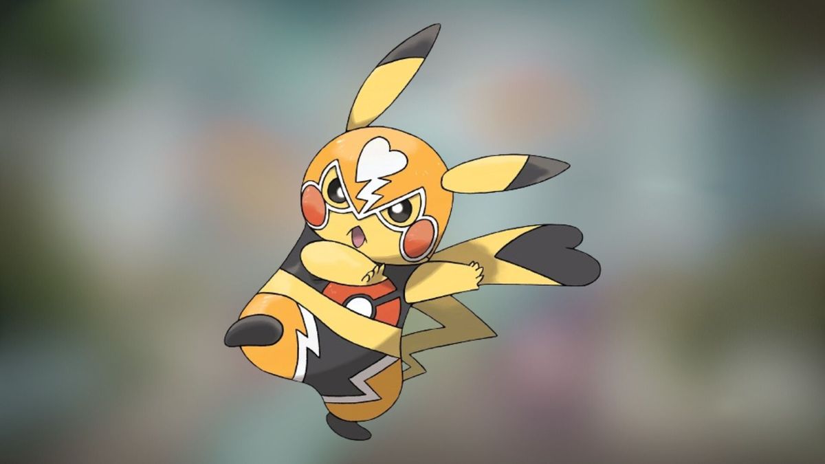 Pikachu Libre in Pokemon Go