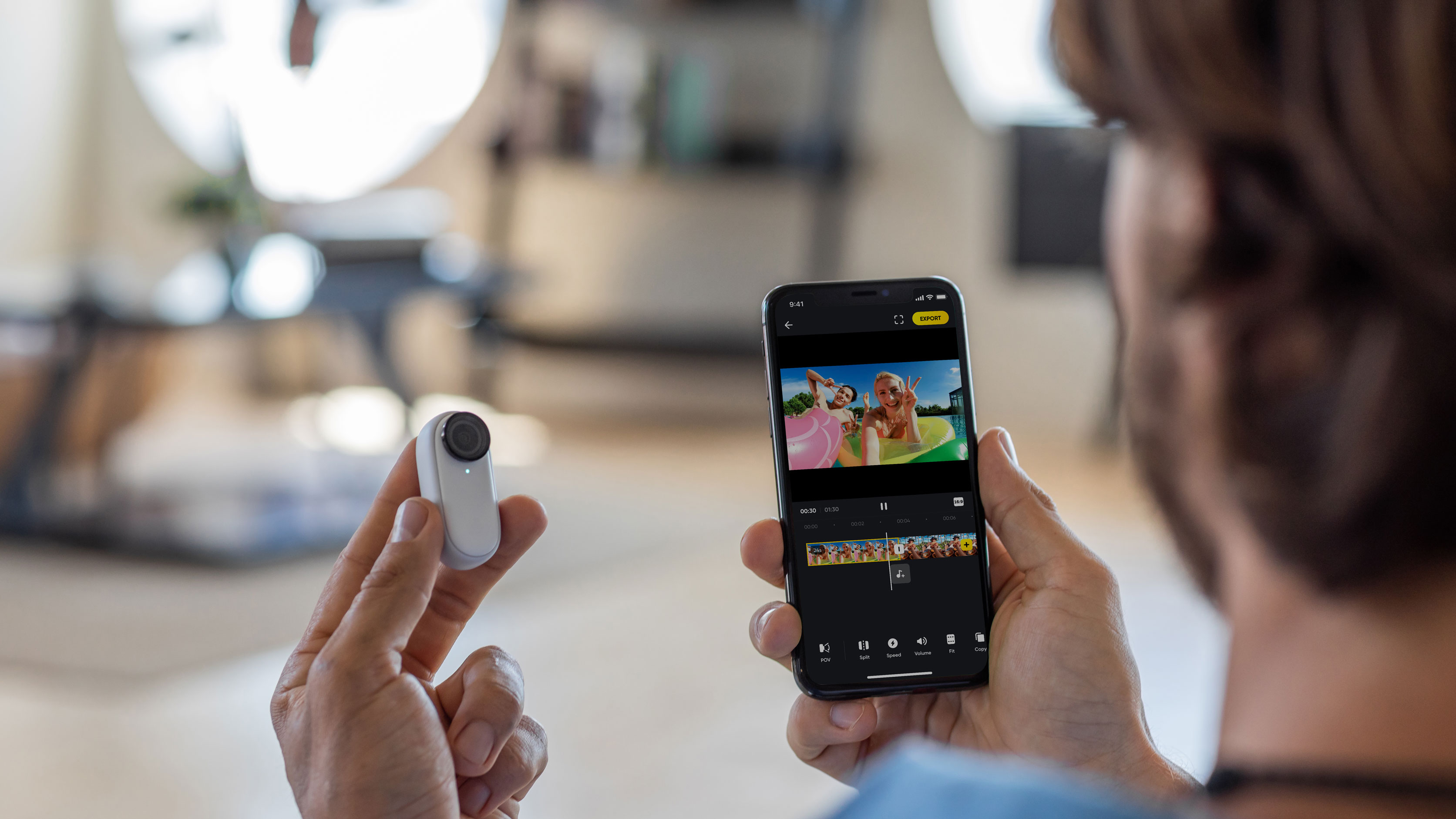 Insta360 Go 2 – a camera the size of your thumb – now comes in