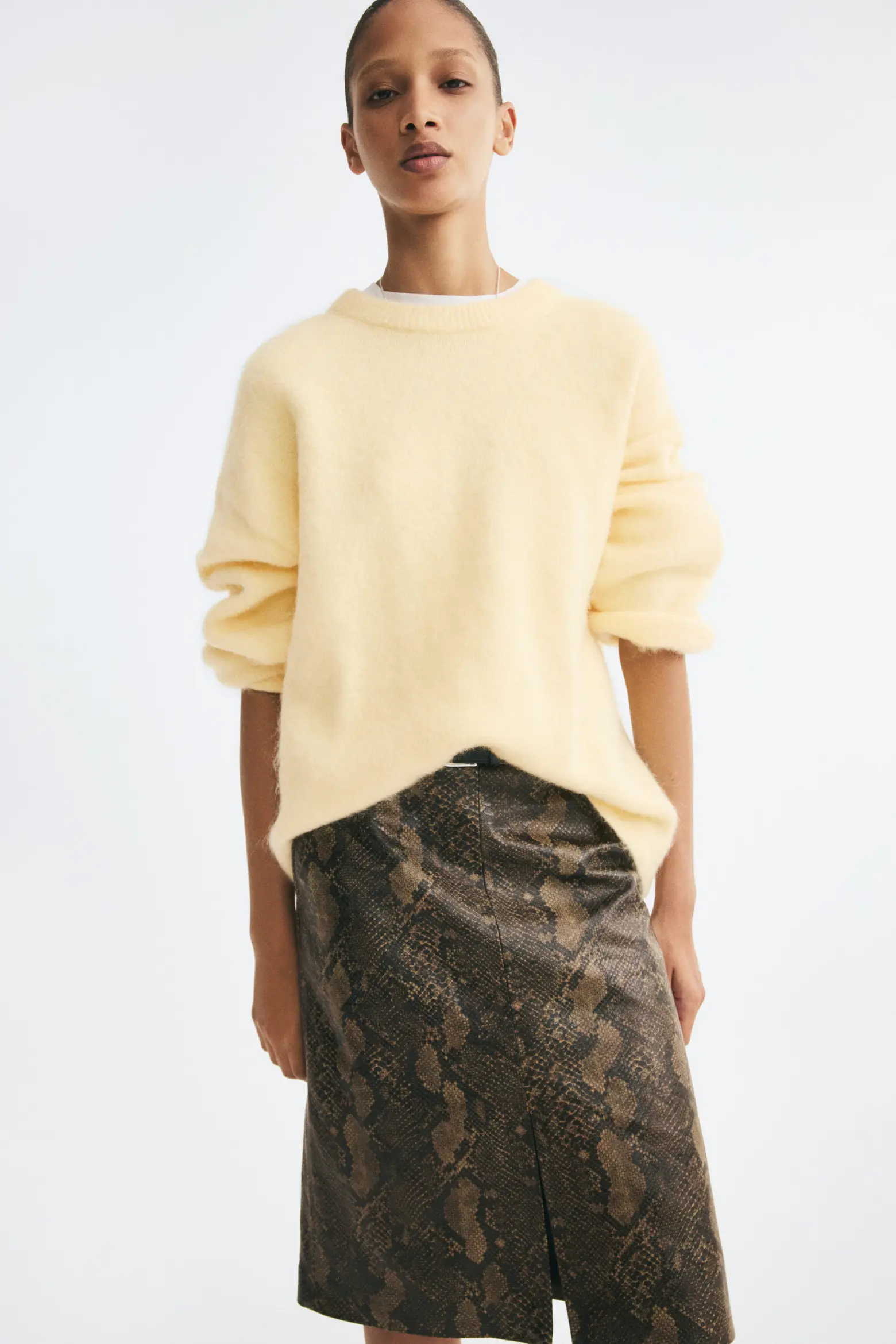 H&amp;amp;M, Oversized Mohair-Blend Sweater