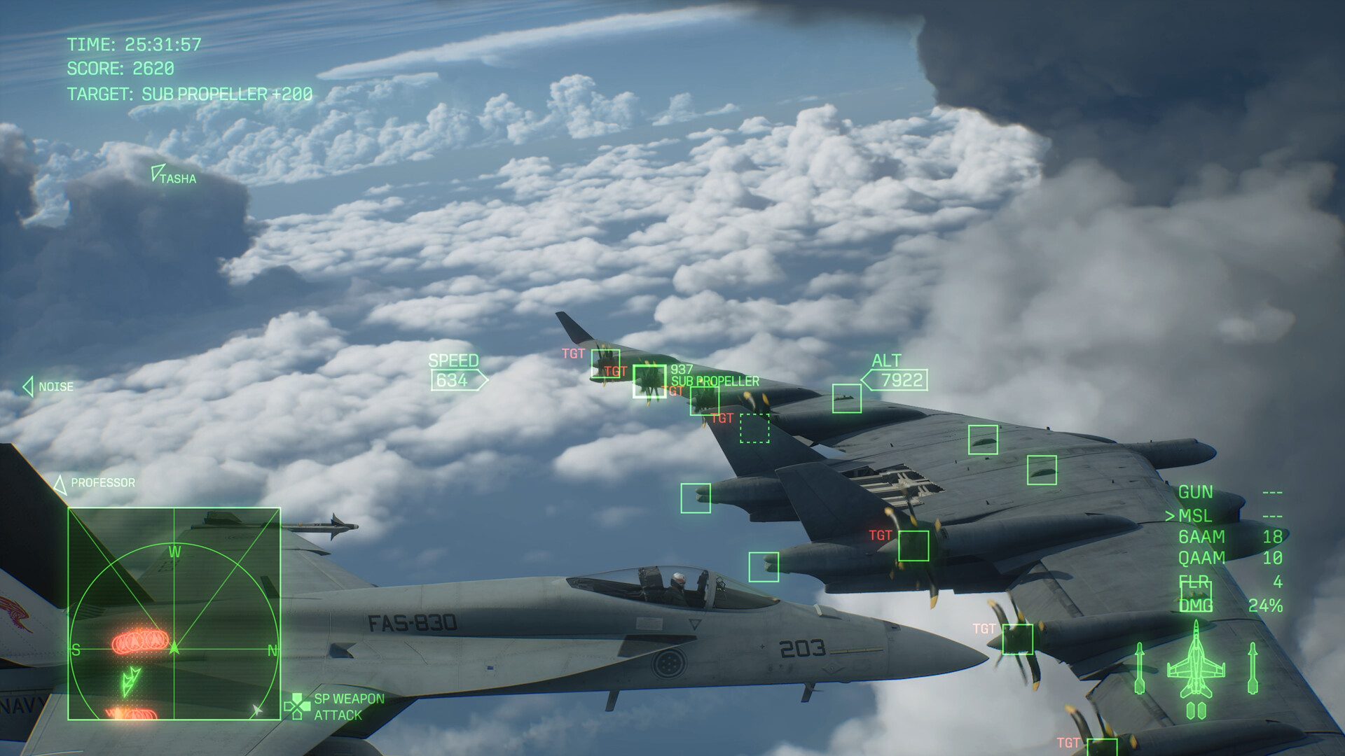 A promotional Ace Combat 8 screenshot.