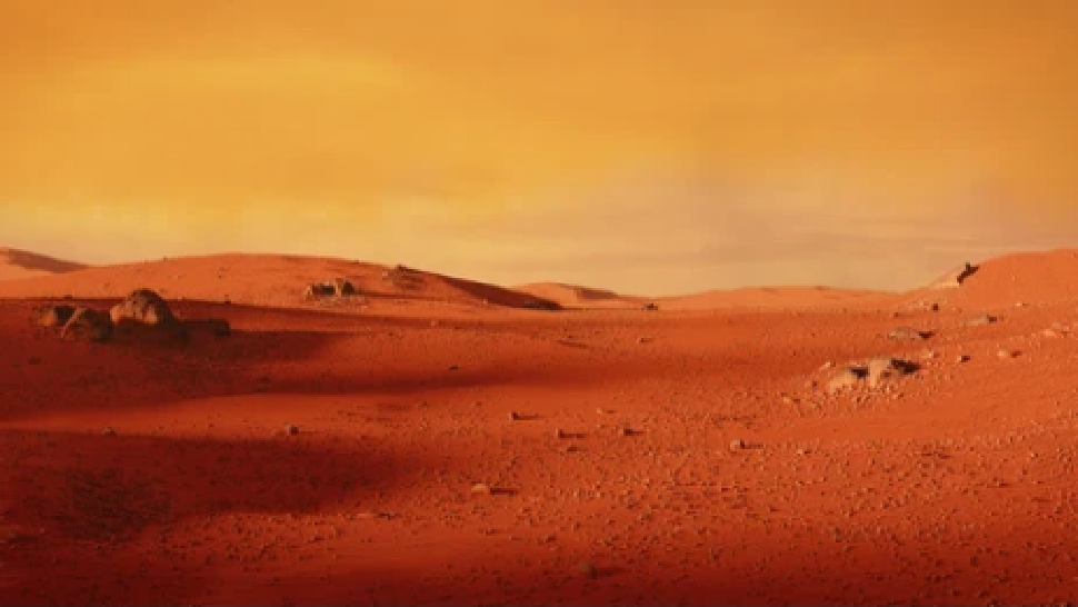 Mars landscape