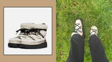 Image of fitflop shearling boots