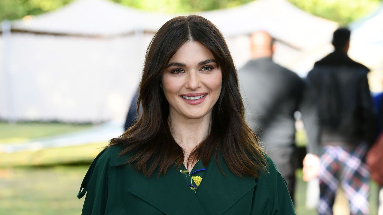 Rachel Weisz attends the Burberry show during London Fashion Week September 2023 at Highbury Fields on September 18, 2023 in London, England. 