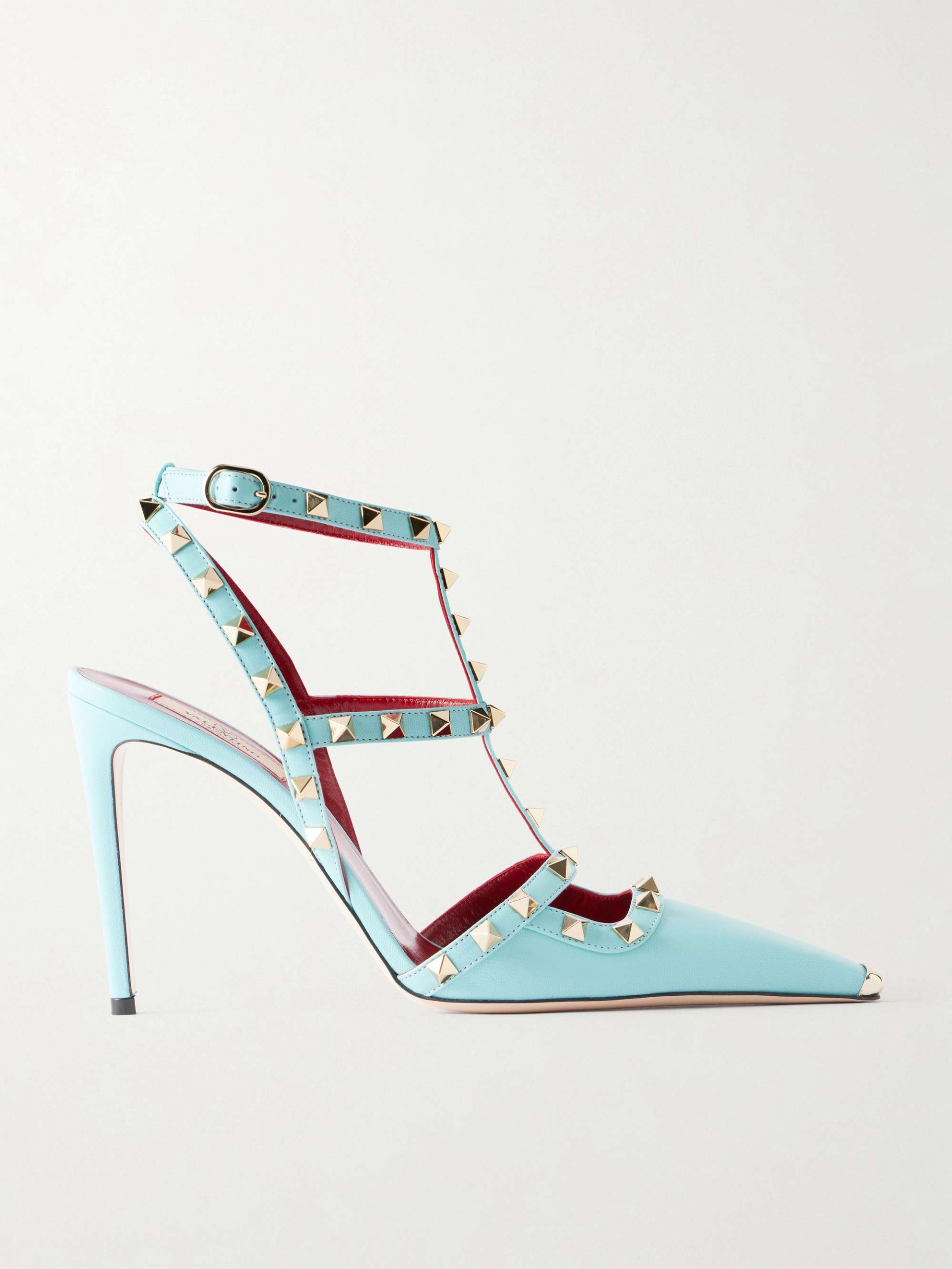 Rockstud 100 Leather Pumps