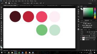 photoshop document palette