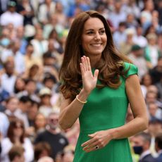 kate middleton wimbledon green dress