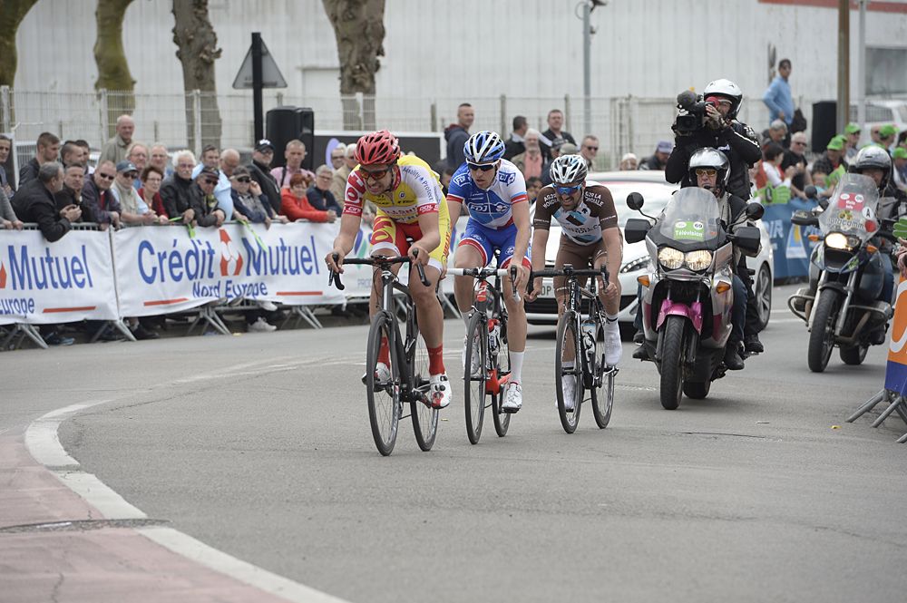 The three-man breakaway