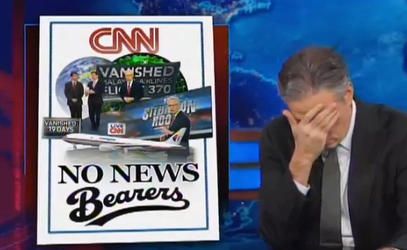 The Daily Show finally figures out CNN's absurd obsession with missing flight MH370