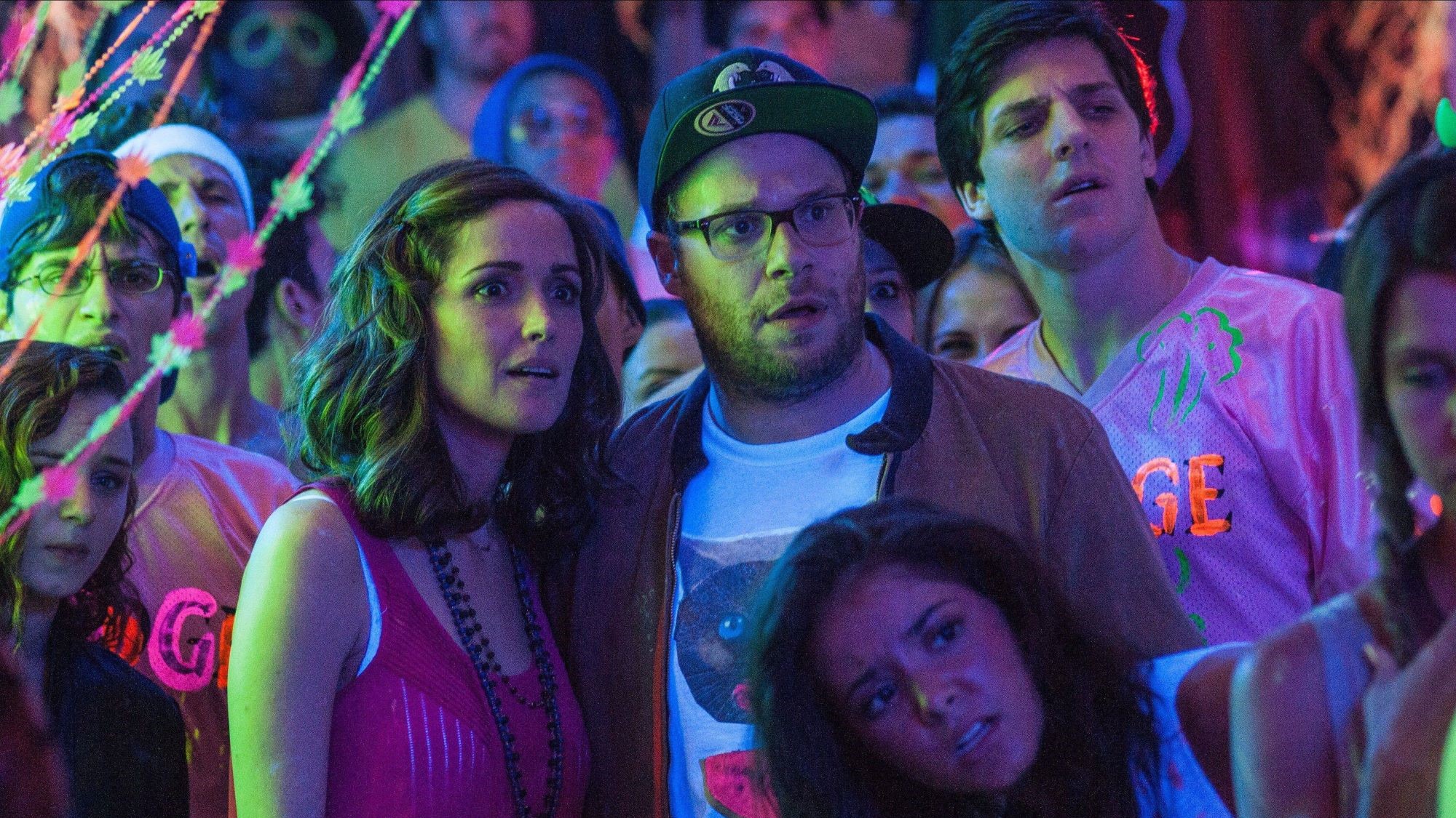 Rose Byrne and Seth Rogen in Neighbors
