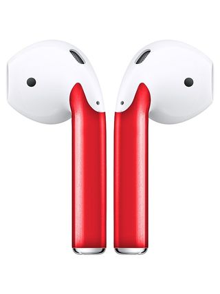 red AirPods base wrap