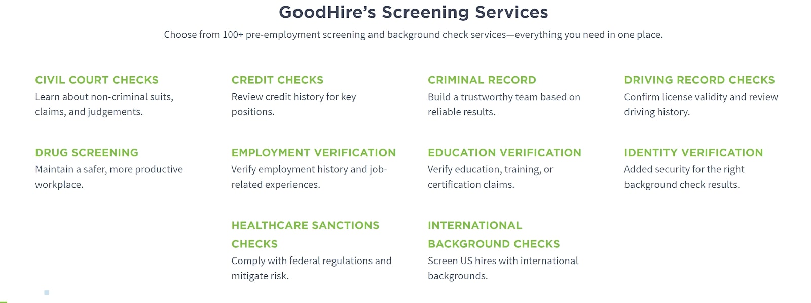 GoodHire review