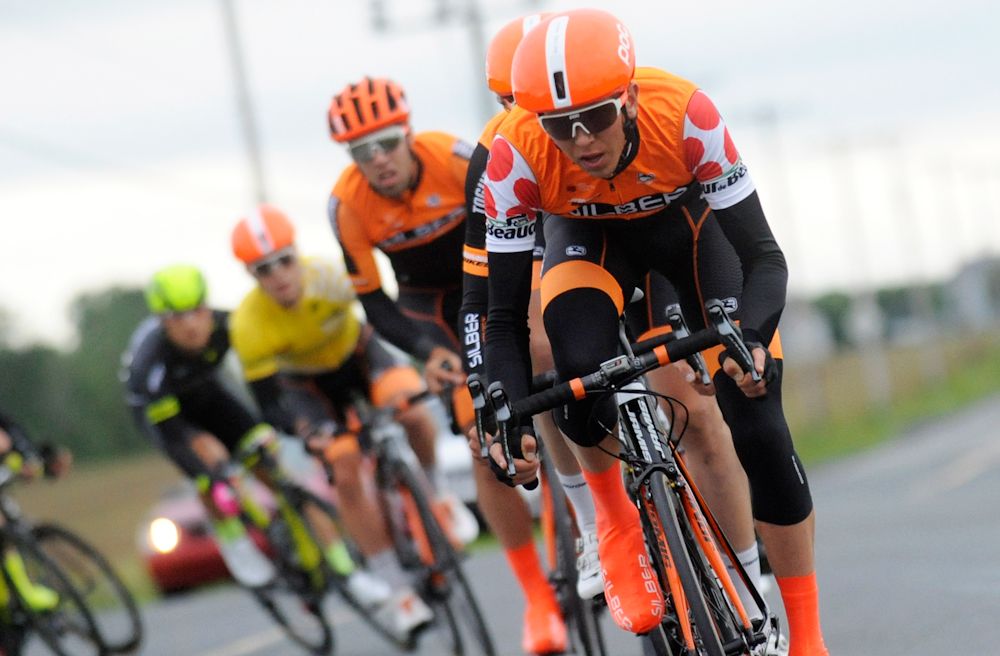 Silber Pro Cycling chase for overall leader Alec Cowan