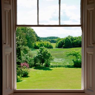 view with windows and sky