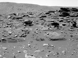 Spirit Mars Rover Reaches 'Home Plate': Formation Has Researchers Puzzled