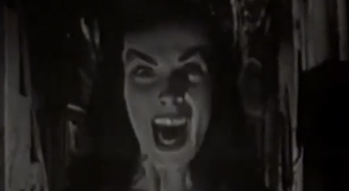 Maila Nurma in The Vampira Show promo