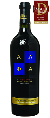 Alpha Estate Xinomavro Reserve Greece 2009