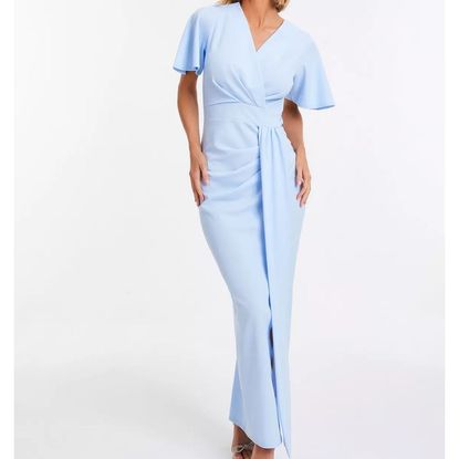 Sophie Dress Shaded Blue