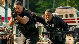 (L-R) Will Smith as Mike Lowrey and Martin Lawrence as Marcus Burnett in "Bad Boys: Ride or Die"