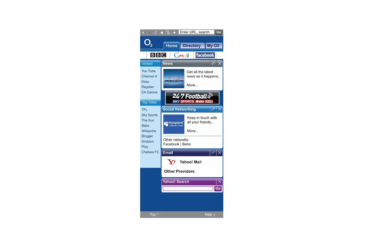 O2 has tweaked its homepage to make the mobile web a better place