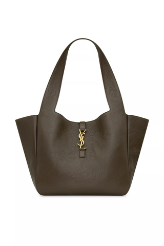 Saint Laurent Bea Tote Bag in Grained Leather