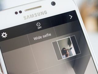 Galaxy S6 Wide selfie mode