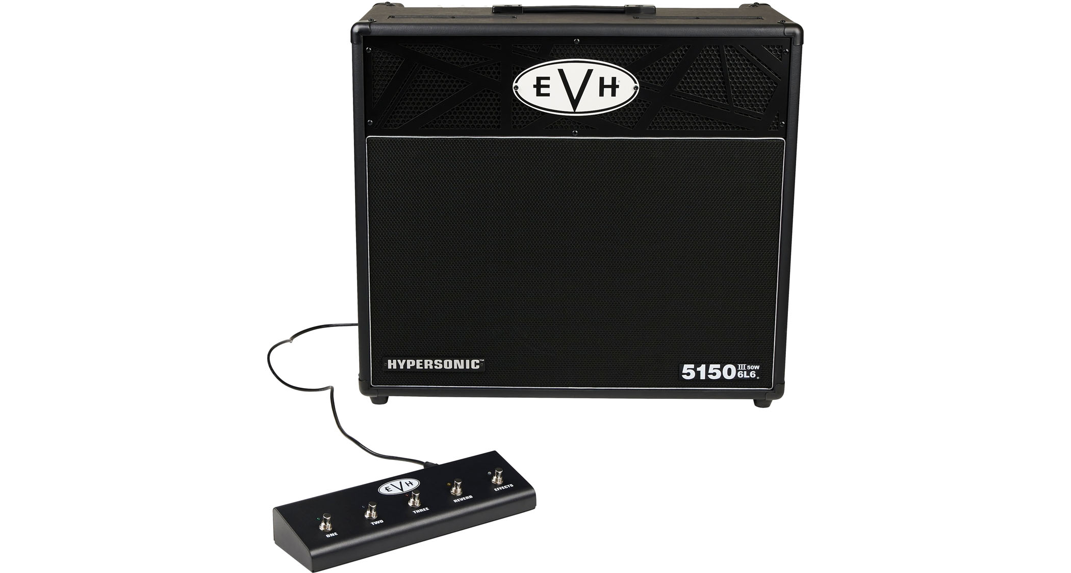 EVH Gear Hypersonic 5150III 6L6: The new all-digital modelling combo offers the same stylings and super-hot tone as its all-tube predecessor but is 16kg lighter