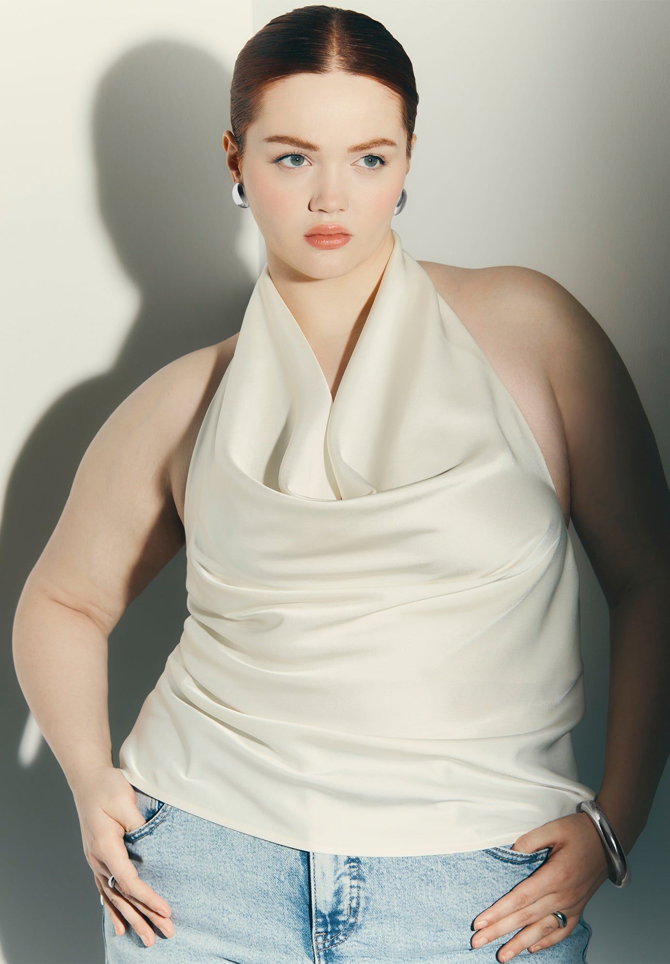 Satin Halter Top