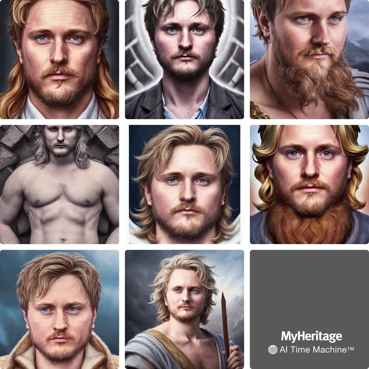 MyHeritage AI Time Machine