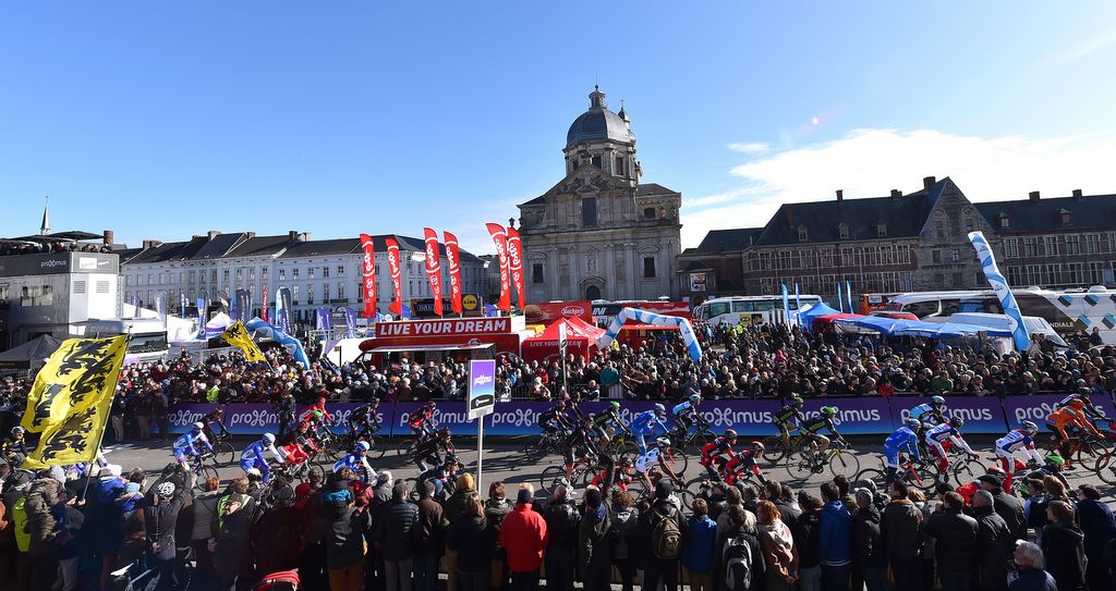 The large crowd in Gent