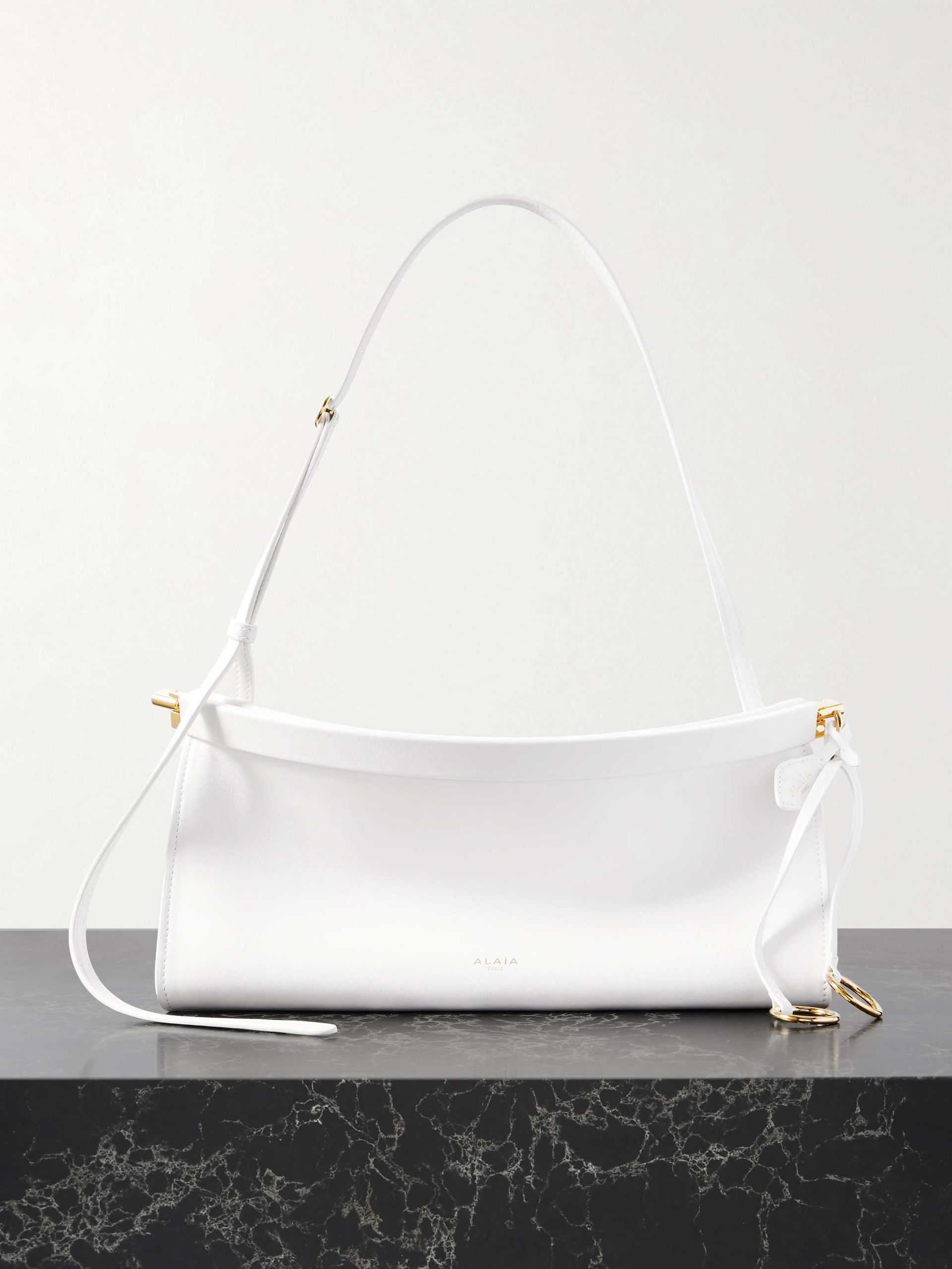 Click E/w Medium Leather Shoulder Bag