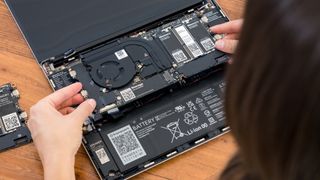 Upgrade the mainboard on the Framework Laptop 