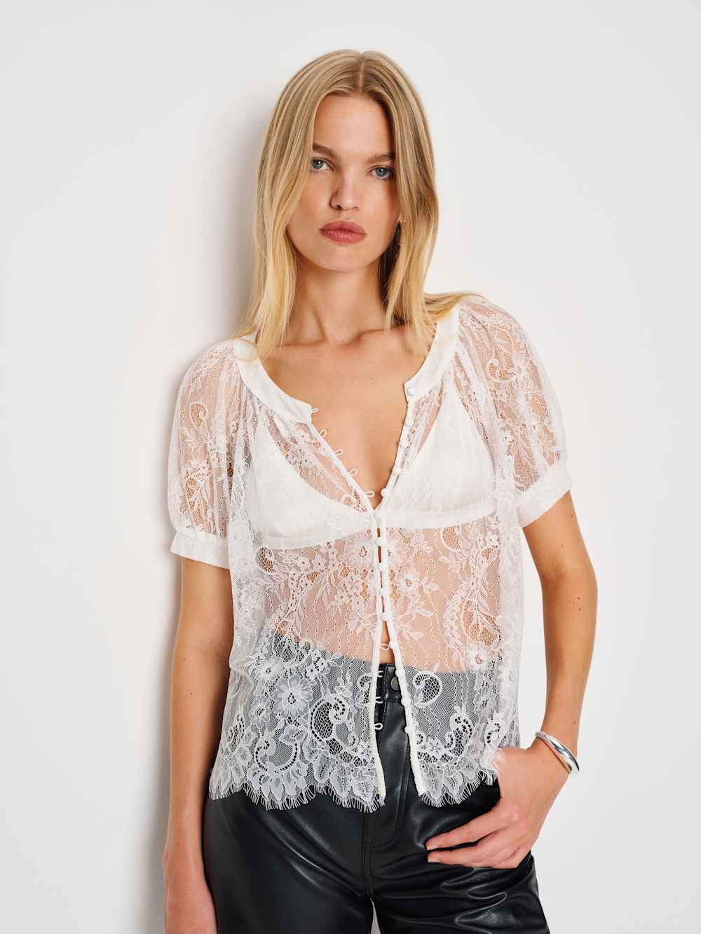 Calia Sheer Top