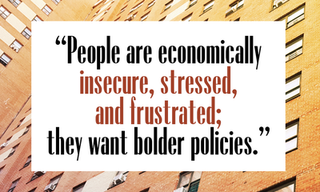 people are economically insecure