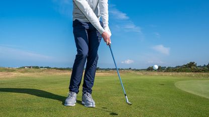 Golf chipping drill