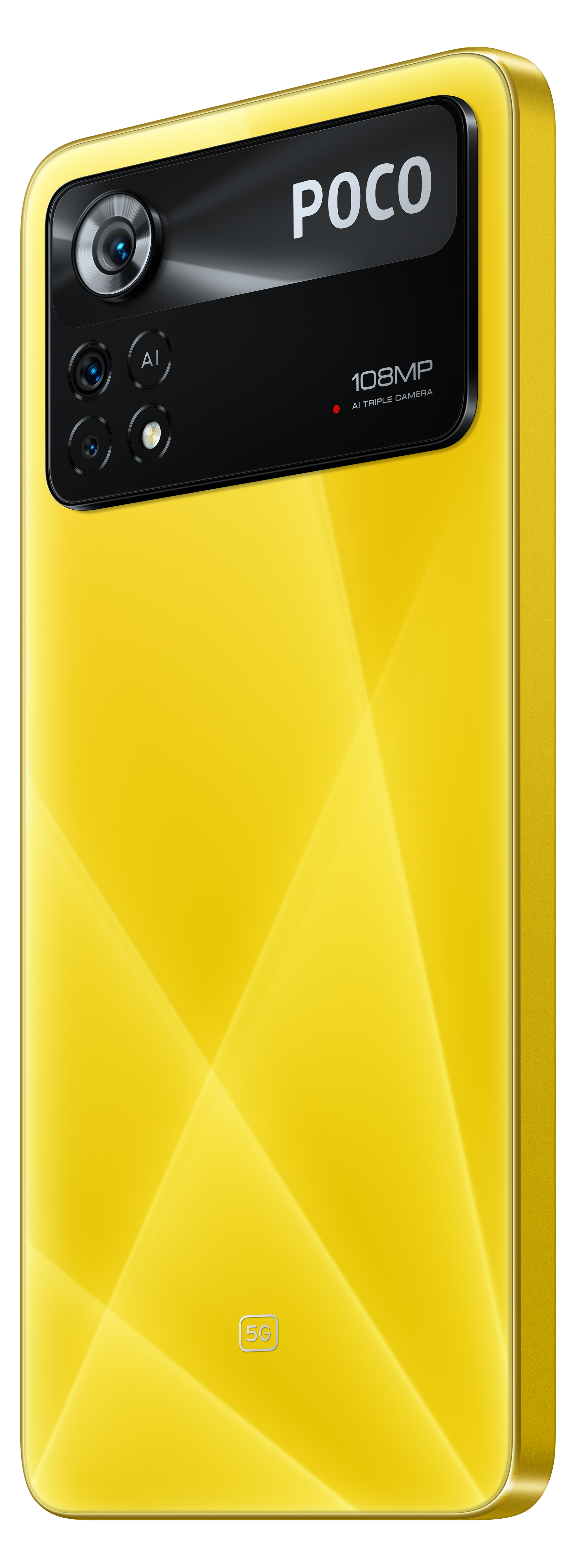 El POCO X4 Pro 5G en color amarillo POCO