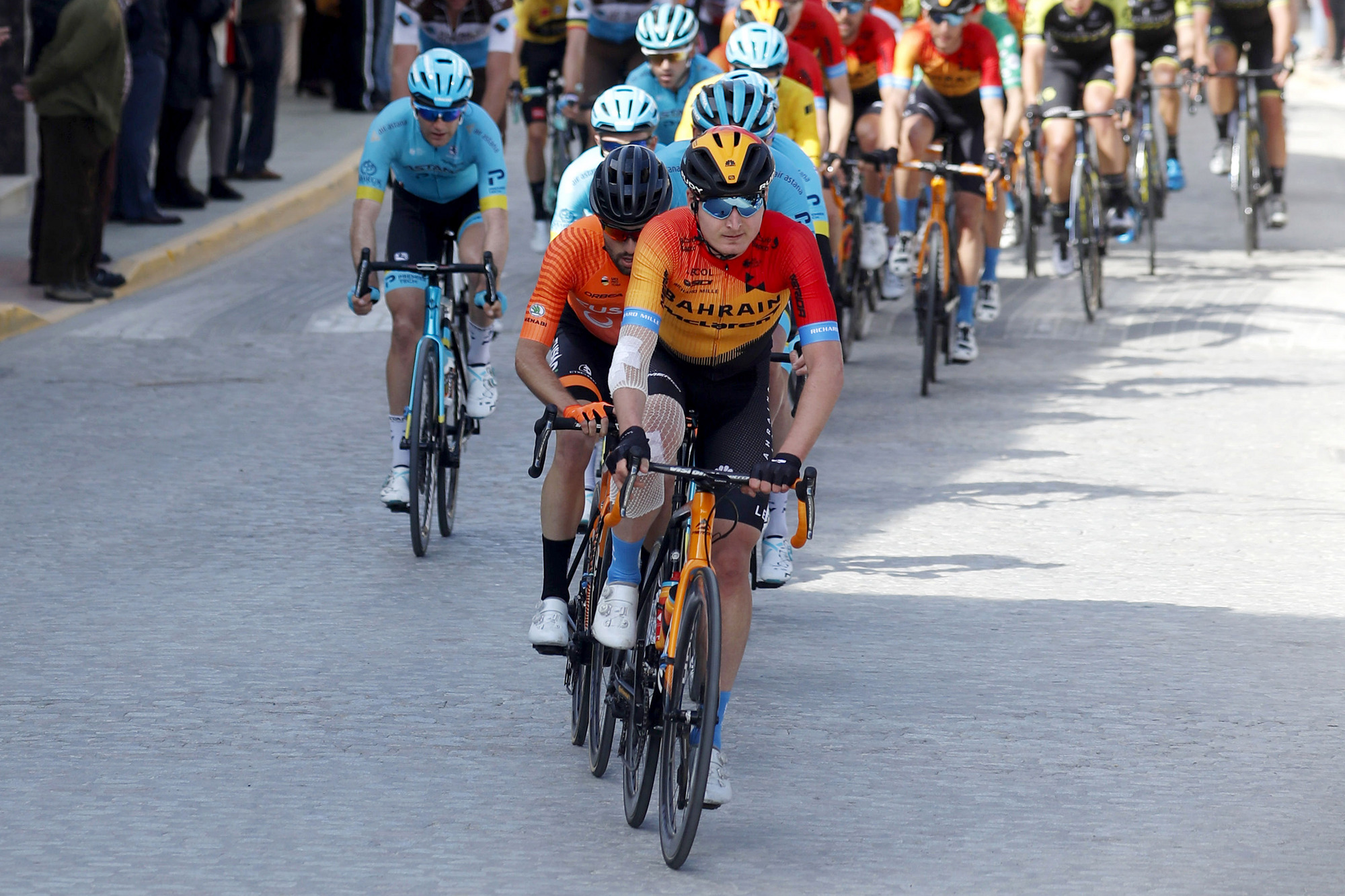 Vuelta a Andalucia Ruta Ciclista Del Sol 2020 66th Edition 2nd stage Sevilla Iznajar 1981 km 20022020 Mark Padun UKR Bahrain McLaren photo Luis Angel GomezBettiniPhoto2020