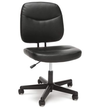 OFM ESS Collection Armless Leather Desk Chair