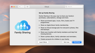 Family Sharing lets you share subscriptions with the people you live with