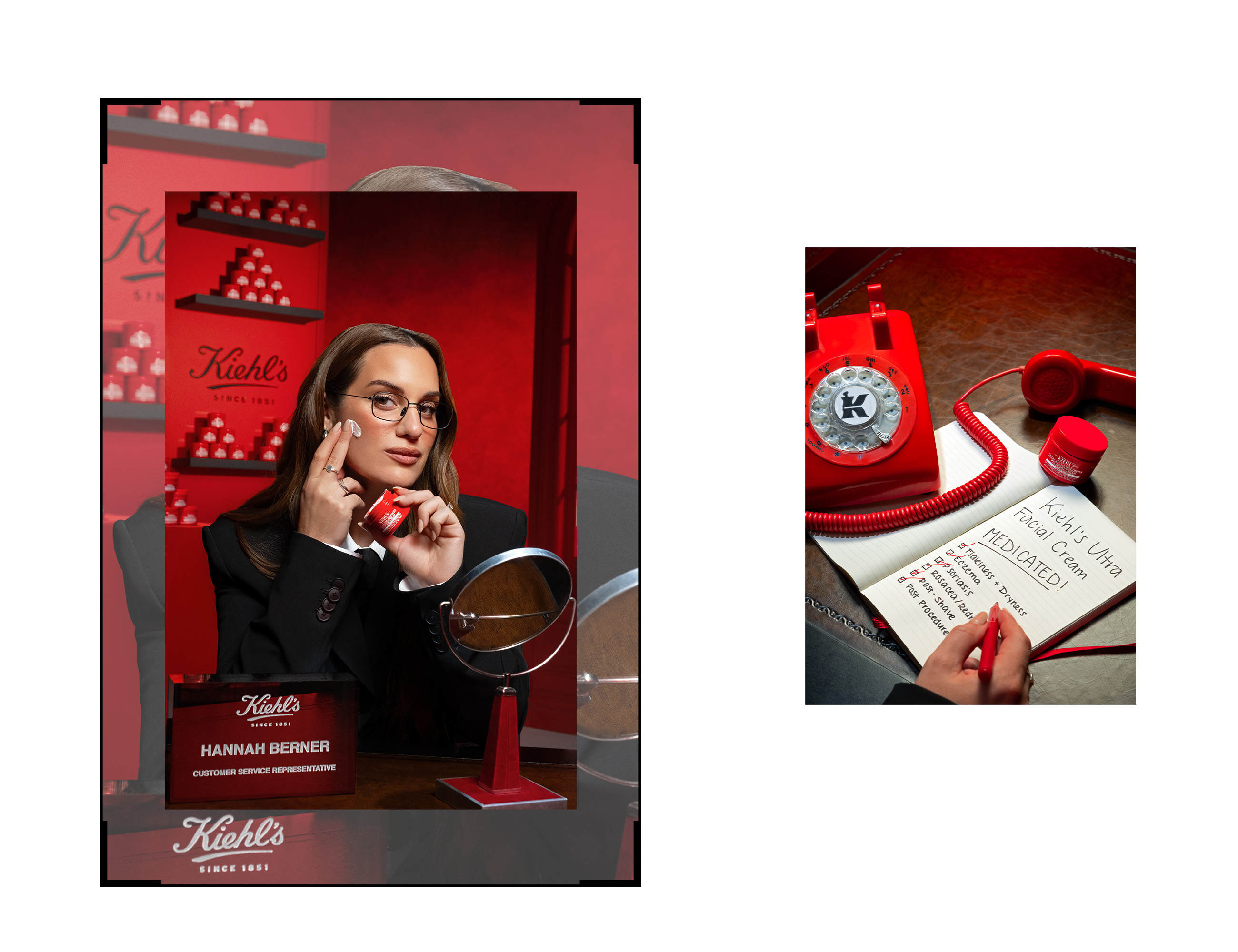 Hannah Berner for Kiehl's.