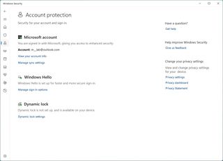 Windows Security Account Protection