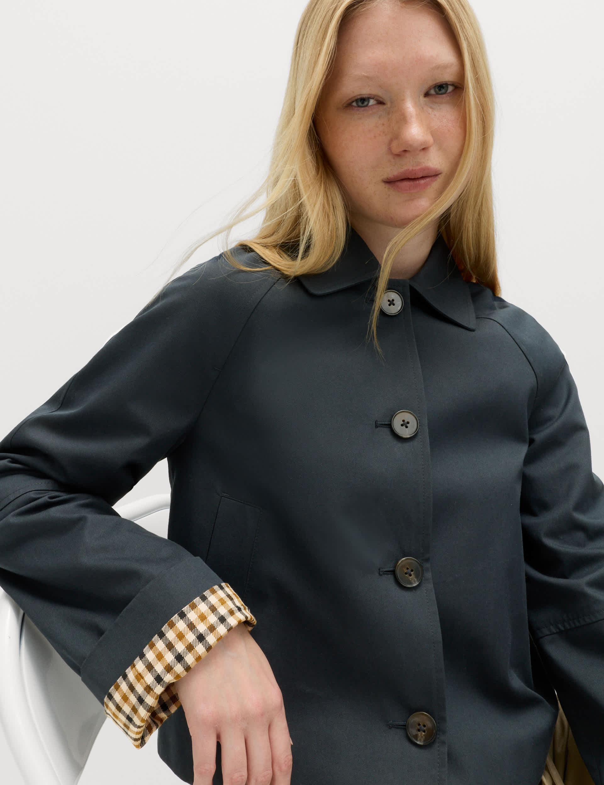 Pure Cotton Short Car Coat