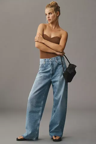 Agolde Low-Slung Baggy Jeans