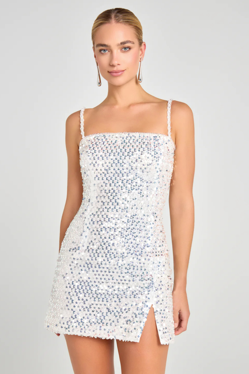 Gigi Silver Dress