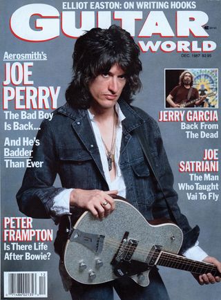 Guitar World December 1987 Joe Perry Cover